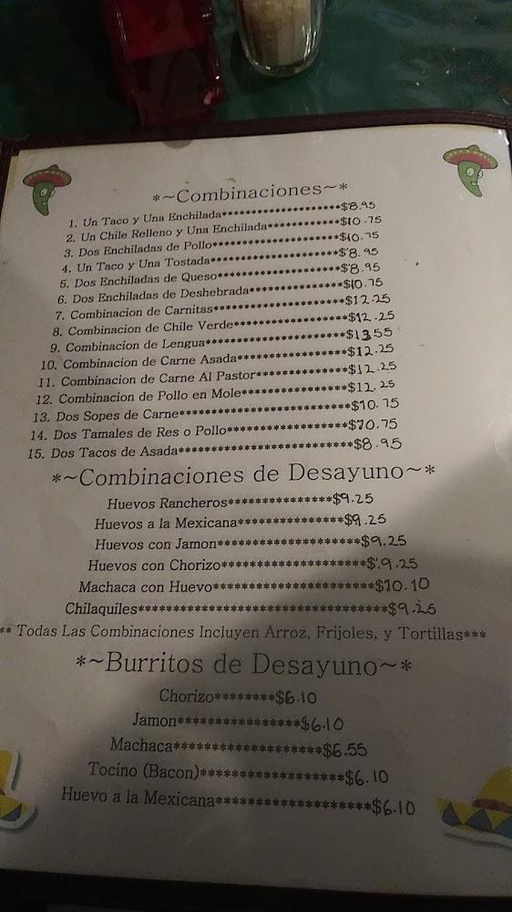 Moreno Taco Shop Menu image 1